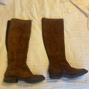 Born Over the Knee Brown Boots